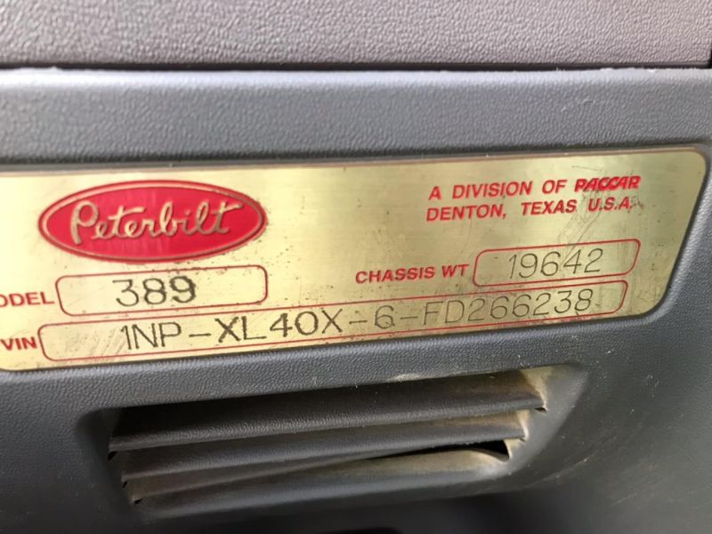 2015 PETERBILT 389 6083560335